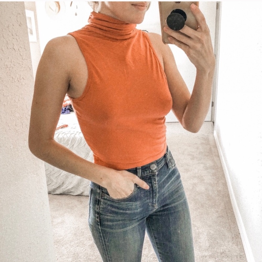 Forever 21 crop top turtleneck